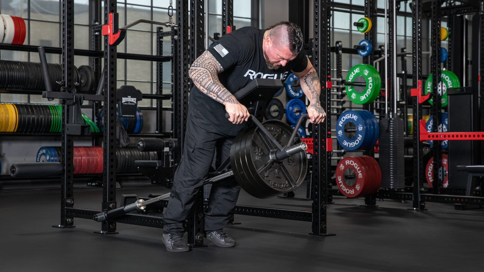 Rogue barbell pad top